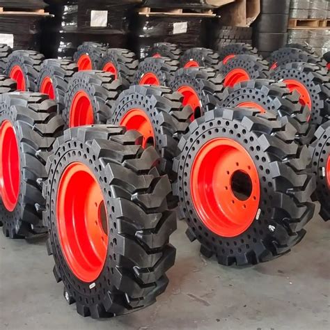 skid steer tires reviews|solid cushion skid steer tires.